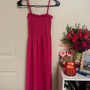 H&M Pink Maxi Dress
